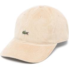 Corduroy Accessories Lacoste Cord Logo Baseball Cap - Beige/Neutral