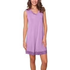 Lilla Nattkjoler Lady Avenue Bamboo Nightdress - Lilla Bambus