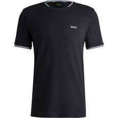 Green T-shirts BOSS Taul Regular Fit Trim T-shirt - Dark Blue