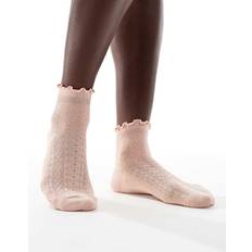 Emma Ankle Socks - Dusty Rose