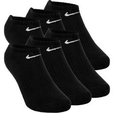 Nike Everyday Cushion No-Show Socks 6-Pack - Black/White