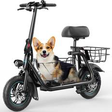 Electric Vehicles Gyroor Adults Electric Scooter 550W 18.6 MPH