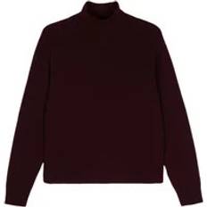 Dame - Polotrøjer - Rød Sweatere Alysi Cashmere Turtleneck Sweater - Red