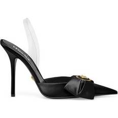 Viscose Heels & Pumps Versace Alia Slingback Pumps - Black