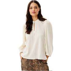 IN FRONT Blouses, female, White, Elegant Tove Blouse Off White