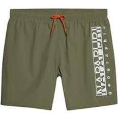 Homme - Vert Maillots de bain Napapijri Box Badeshorts - Vert