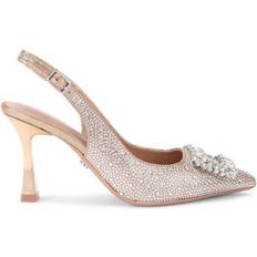 Buckle/Laced Heels & Pumps Carvela Virtue Sling Heels - Gold