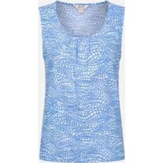 Viscose Tank Tops Mountain warehouse Orchid Spotted Tank Top - Blue