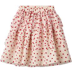 Röda Kjolar Barnkläder Fliink Tulle Skirt Sandshell - Pompeian Red