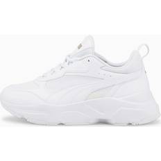 Puma Cassia Women's Trainers - White/Gold