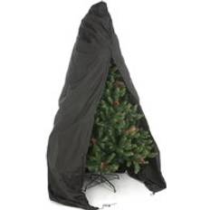 Black Decorations Festive 8 Foot Christmas Tree Cover - Black Decoration