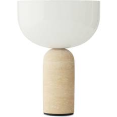 Kizu Transportabel Lampe 21716 - Bærbare Akryl Travertine Bordlampe