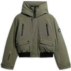 Superdry City Padded Bomber Jacket - Dusty Olive Green