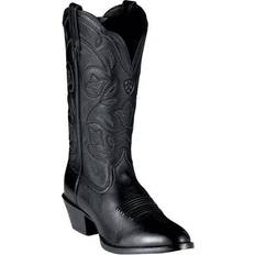 Ariat Shoes Ariat Heritage R Toe Western Boots - Black