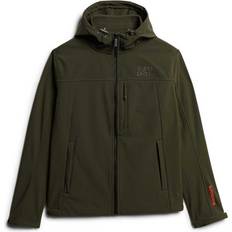 Superdry Men's Hooded Soft Shell Trekker Jacket - Khaki