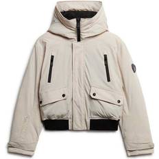 Superdry City Padded Bomber Jacket - Beige