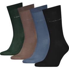 Calvin Klein Multifärgade Strumpor Calvin Klein Sock 4P Giftbox - Multi