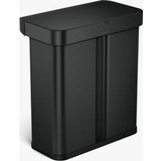 Simplehuman Dual Rectangular Sensor Bin 58L