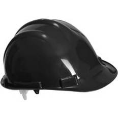 Headgear Portwest Expertbase Hard Hat Safety Helmet Black