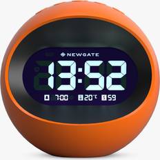 Newgate Newgate Clocks Centre of the Earth LCD Digital Alarm Clock, White