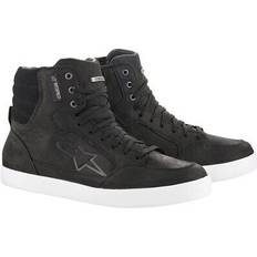 White Motorcycle Boots Alpinestars J-6 Black White Waterpoof