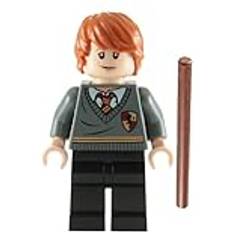 LEGO Harry Potter Minifigure Ron Weasley Gryffindor Stripe från Hagrid's Hut (2010)