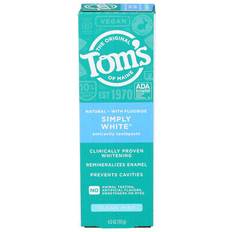 Dental Care Tom's of Maine Simply White Anticavity Toothpaste 4 oz