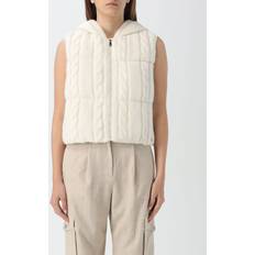 Tessuto Gilet Jacket Actitude Twinset Woman - Natural