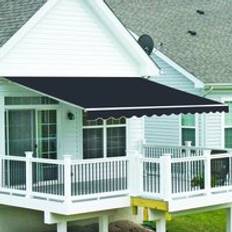Retractable Manual Awning Patio Garden Canopy 2 x 1.5 M