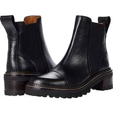 See by Chloé Kängor & Boots See by Chloé Mallory Black Leather Chelsea Boots - Black