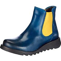 Fly London Chelsea Boots - Royal Blue