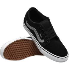 Vans Chukka Low Sidestripe Skate Shoes - Black/Gray/White