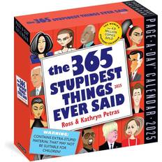 Workman Publishing Stupidest Things Ever Said 2025 Desk Calendar