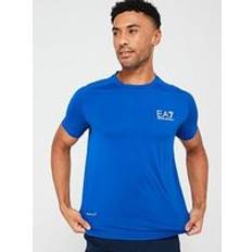 EA7 T-shirts EA7 Emporio Armani Tennis Eagle Poly T-Shirt - Blue