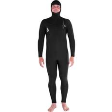4/3mm Hooded Chestzip Modulator Full Wetsuit Black