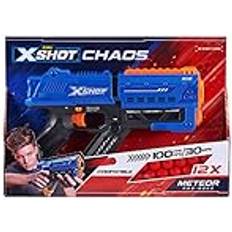 Xshot Blasters Xshot 36282 Meteor Pistol, Blue, METEOR-12 billes en Mousse