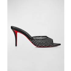 Rood Sandalen met hak Christian Louboutin Apostropha Mesh Mule - 80mm