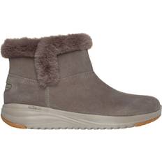 Gris Botas de Encaje Skechers Cozy Step Shoes - Dark Grau