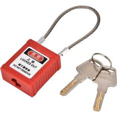 Security Wosune Metal Padlock Long Beam Lockout Tag
