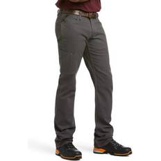 Work Wear Ariat Men's Stretch Fit Rebar M4 Relaxed Made Tough DuraStretch Straight Leg Work Pants