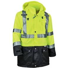 Unisex Work Jackets GloWear Unisex Adult Type R Class Hi-Vis Rain Jacket, Black Front