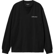 Tops Carhartt WIP Detroit Standard Longsleeve T-Shirt - Black