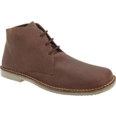 Roamers Waxy Leather Fulfit Desert Boots - Brown