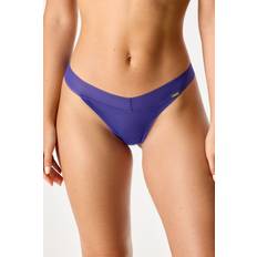 Femme - Violet Culottes Gossard Glossies Tanga - Blue Polyamide