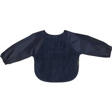 Mum2Mum Long Sleeve Baby Bib 6/18mths Navy