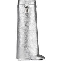 Argento Stivaletti Chelsea Givenchy Shark Lock Boots - Silvery