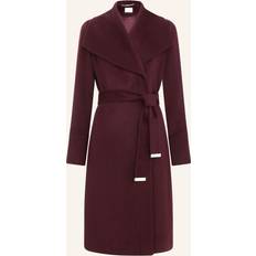 Red Coats Phase Eight Nicci Belted Wool Coat - Burgundy