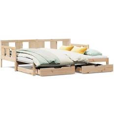 Senge & Madrasser vidaXL Daybed Med Udtræk Og Skuffer 90x200 cm Sengeramme