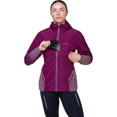 Purple - Sportswear Garment Outerwear Ronhill Tech Reflect Running Jacket - Blackcurrant