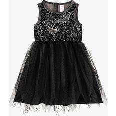 Souza Girls Black Witch Costume Dress (8-10 year)